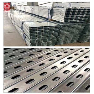 Système d'énergie solaire, poutre perforée en zinc, aluminium et magnésium avec canal en acier en forme de C en acier au carbone - Product Image 4