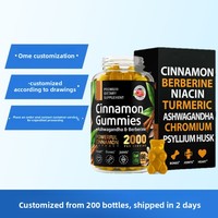 Gummies à la Cannelle de Ceylan, Meilleure Vente Amazon Transfrontalière - Complément Amélioré pour la Densité Osseuse, 60 Gummies, Origine Hebei 24