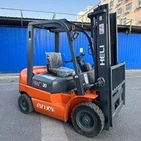 Chariot élévateur diesel HELI CPCD20 de 2 tonnes, chariot à palettes neuf de haute qualité pour les commerces de détail et les ateliers de réparation de machines