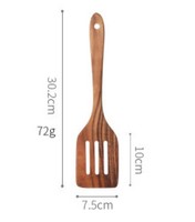Ensemble d'ustensiles de cuisine en bois 2026 avec logo personnalisé, ustensiles de cuisine, ensemble de couverts