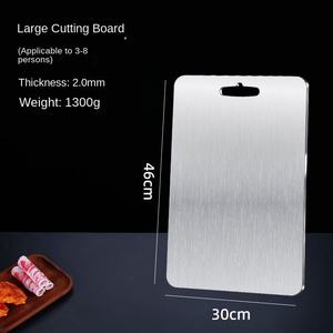 Papan Pemotong Multifungsi <span class=keywords><strong>Titanium</strong></span> Murni GR1 ASTM B265 Tebal Anti Jamur Dua Sisi, Digulung Panas, untuk Daging, Buah, dan Rumah Tangga - Product Image 5