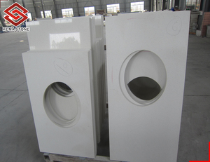 Kema <strong>Stone</strong> 20mm <strong>White</strong> Particle Faux <strong>Quartz</strong> Slab High Glossy Maintain Free Artificial <strong>Stone</strong> for Hotel Projects - Product Image 3