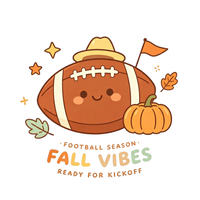 Transfert DTF vintage de football prêt à poser, motif graphique rétro pour le jour de match d'automne, transfert thermique pour vêtements de tailgate