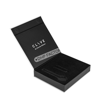 Boîte cadeau en carton rigide avec fermeture magnétique, emballage de luxe sur mesure, grand format, finition mate, papier UV spot