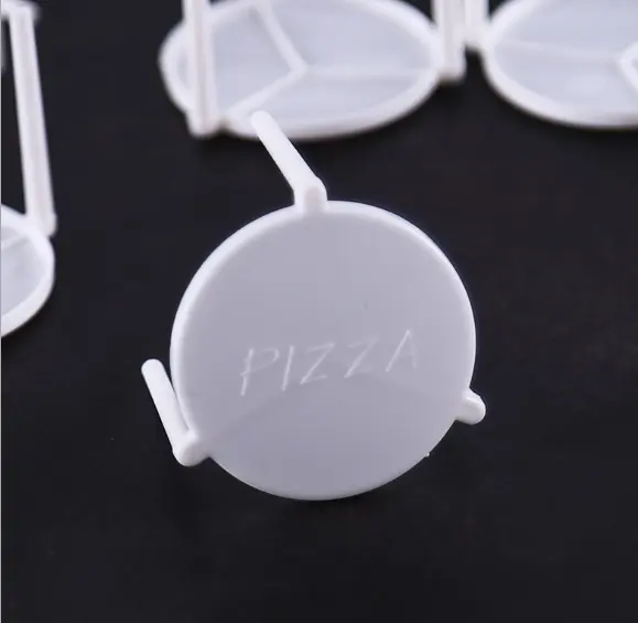 Food grade PP plastic pizza tripods disposable white pizza stand saver