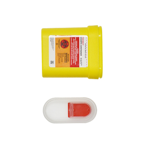 Bán Buôn 0.2L Dùng Một Lần <span class=keywords><strong>Sharps</strong></span> Container Pocket Nhựa Cho Y Tế Chất Thải Nguồn Cung Cấp Kim Thùng Rác Có Thể - Product Image 5