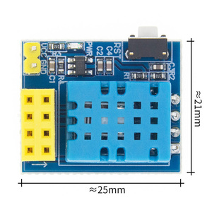 ESP8266 <span class=keywords><strong>ESP</strong></span>-01S de <span class=keywords><strong>ESP</strong></span>-<span class=keywords><strong>01</strong></span> <span class=keywords><strong>DHT11</strong></span> Module de capteur de température et d'humidité ESP8266 WIFI NodeMCU Smart Home IOT Kit de bricolage - Product Image 2