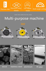 OEM Available Mini Portable Cut Off <b>Saw</b> Multifunctional Electric Metal Profile Cutting <b>Power</b> <b>Saw</b> - Product Image 3