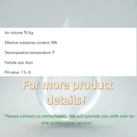Agent de soufflage AC ultra-fin, poudre brute ADC pour panneaux en mousse PVC, WPC, PS, plinthes et feuilles publicitaires