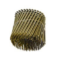 Clous en spirale à tige lisse fabriqués en usine, pour pistolets à clous pneumatiques utilisés sur les palettes en bois
