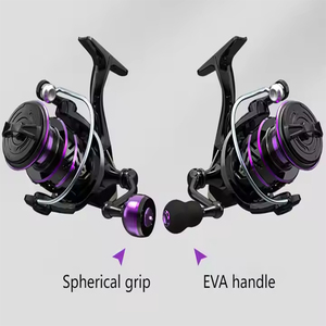 Moulinet de pêche entièrement en métal série <span class=keywords><strong>HP</strong></span> moulinet spinning avec système d'engrenage de précision rapport haute vitesse anti-dérapant équipement de pêche durable - Product Image 3