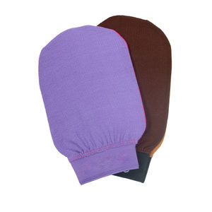 2021 LOGO personalizzato marocchino 150D corpo viso Rayon bagno doccia guanti esfolianti rimozione guanto abbronzatura pulizia del corpo massaggio della pelle - Product Image 2