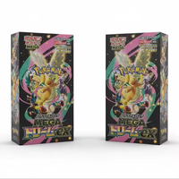Boîte de boosters de cartes Pokémon M2A Mega Dream scellée, version japonaise originale, avec cartes dorées et étuis de présentation pour collection de loisirs