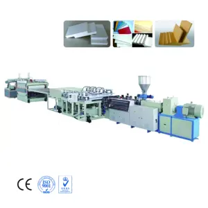 High Quality Plastic WOOD Foamed Panel Wpc Foam Wide Board Plate Making Extrusion Machine Manufacturing Machine Production Line