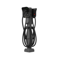 Station de charge AC haute vitesse StarCharge Artemis EV Smart Level 2 Sortie 7.6kW-22kW Type 1/Interface NACS Entrée 240V Nouveau câble