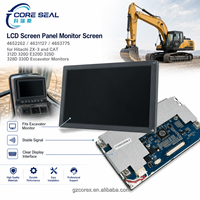 Pantalla LCD para Monitor 4652262 4631127 4653775 para Excavadora Hi Tachi ZX-3 Ca t 312D 320D E320D 325D 328D 330D