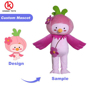 Tùy Chỉnh Búp Bê Thiết Kế 3D Phim Hoạt Hình Linh Vật Cua Linh Vật Búp Bê Hoạt Hình Trang Phục Prop Sản Xuất - Product Image 5