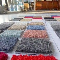 Modern Simple Luxury Polyester Carpet Roll and Rugs Woven for Home Use Washable for Living Room and Kitchen