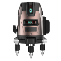Niveau laser professionnel portable haute précision à 2 lignes avec portée de 50 m pour la construction