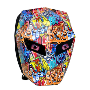 Sac à dos de moto étanche LED Knight, <span class=keywords><strong>coque</strong></span> rigide, sac de voyage, éclairage LED, sac à casque, sac à bandoulière, sacs de vélo, boîtes - Product Image 1