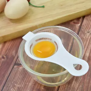 Separador de yema de huevo blanca de plástico, práctico, herramienta para hornear, accesorios de cocina, envío directo