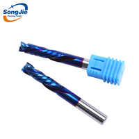 Recubrimientos y embalaje Soporte OEM/ODM 6mm Multi-Flauta Blue Composite End Mill Cutter Tamaños personalizados 6mm End Mill