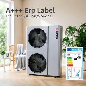 Pompe à chaleur air-eau R290 A+++ haute efficacité, chauffage et refroidissement commercial, chauffe-eau DHW, commande WiFi - Product Image 6