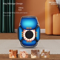 Masseur de genou électrique intelligent chauffant avec compression à température constante et massage vibrant, modèle sur mesure XN-118 Taille M