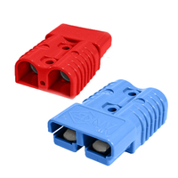 Conector de Alimentación de 2 Polos para Batería de Respaldo UPS, 175A, Carcasa Plateada, Contacto Plateado para Reparación y Mantenimiento de Arnés de CC