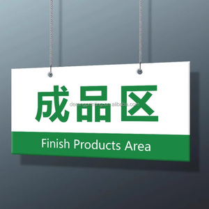 Panneau PVC, Plaque en acrylique KT, Logo lumineux en cristal, Panneau d'affichage pour porte de bureau ou d'entrepôt, Plaque de travail UV, Plaque de signalisation DRT - Product Image 2