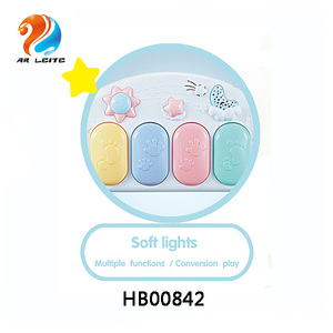 2020 Nuovo Piano Musical Mat Bambino Cremagliera di Forma Fisica Del Bambino Attività di Gioco Stuoia di Ginnastica <span class=keywords><strong>Rosa</strong></span> EN71 - Product Image 6
