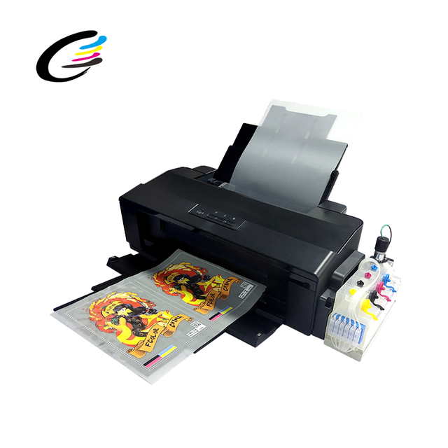 FCOLOR Hot Sale A3 Heat Transfer Film Machine DTF Printer L1800 With White Ink System