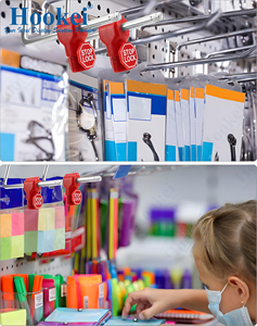 พลาสติกป้องกันการโจรกรรมล็อคหยุด pegboard - Product Image 2