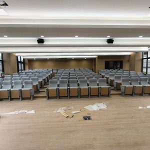 Tissu de haute qualité chaises d'auditorium modernes chaises d'église salles de conférence du gouvernement scolaire chaises en rangée cinéma bureau à domicile - Product Image 5