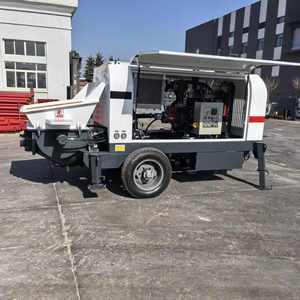 Pompe à béton mobile sur remorque, diesel, hautement automatisée et efficace, idéale pour les petits projets - Product Image 2