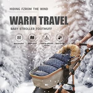 Saco de Dormir para Bebé sin Mangas, Transpirable y Ecológico, para Cochecito, Forro para Cochecito, Calentador de Pies, Venta al por Mayor de Invierno - Product Image 5