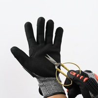 Gants de sécurité anti-impact en nitrile résistants à l'usure et anti-coupure pour l'extérieur, l'équitation et l'entretien automobile, avec manchette élastique en nylon – Fournisseur : Fabricants