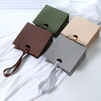 Emballage de bonbons de mariage, sacs cadeaux en papier couché de luxe personnalisés, poignées en ruban, matériaux recyclés, impression offset pour la fabrication de bougies