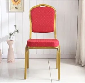 Venta al por mayor <span class=keywords><strong>barato</strong></span> lujo apilable <span class=keywords><strong>alquiler</strong></span> oro metal hierro acero hotel boda banquete sillas - Product Image 2