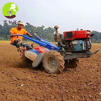 Mini tracteur agricole à pied 15hp tracteur agricole multifonctionnel 2WD avec moteur Changfa pour les opérations sur le terrain