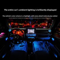 Kit d'éclairage d'ambiance en gros pour Suzuki Jimny 18+ modèles JB64/JB74 UNI-JN18B-ATM 13 couleurs, kit 9 pièces fabriqué en Chine