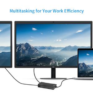 <span class=keywords><strong>Adaptateur</strong></span> double <span class=keywords><strong>HDMI</strong></span> Hotsale Thunderbolt3 certifié Intel <span class=keywords><strong>Adaptateur</strong></span> d'affichage 4K pour deux moniteurs - Product Image 5