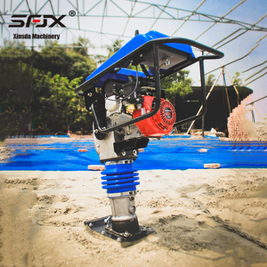Compacteur à piston SFJX avec amortisseur à ressort bleu et pièces structurelles renforcées pour usage en construction - Product Image 4