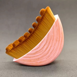 Spazzola per il Viso con Logo Stampato, Setole Sintetiche, Manico in Plastica, per Drenaggio Linfatico, Contorno Occhi, Cura del <span class=keywords><strong>Collo</strong></span>, Massaggiatore per Barba e Trucco - Product Image 5