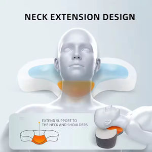 Oreiller cervical en mousse à mémoire de forme pour soulager les douleurs cervicales, soutien ergonomique pour la relaxation des épaules, maison, bureau, voyage - Product Image 5