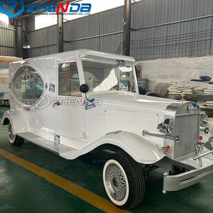 Nuova Carrozza Funebre Elettrica Classica Bianca 2024, Veicolo per Trasporto Feretri, <span class=keywords><strong>Auto</strong></span> Funebre Vintage Bianco Puro in Vendita - Product Image 3