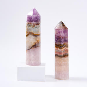 Figura Decorativa de Cuarzo Natural de Lujo, Solución Ovalada, Adorno de Espiga Única, Ecológico, Hecho a Mano, Decoración para el Hogar, Colección de Regalos - Product Image 3