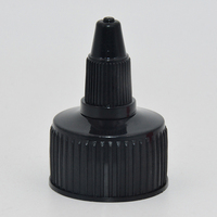 Bouteille en plastique à usage chimique industriel de 5ml avec capuchon supérieur torsadé et couvercle de buse de goutte à bouche pointue