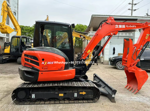 Marque japonaise de premier plan pour l'excavatrice sur chenilles KX165 d'occasion, pour l'agriculture et la construction, moteur haute performance, pompe à engrenages, certifiée CE - Product Image 6