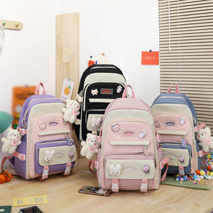 กระเป๋าชุดนักเรียนหญิง 5 ชิ้น คุณภาพสูง ราคาส่งถูก ขายดี สำหรับวัยรุ่น - Product Image 5